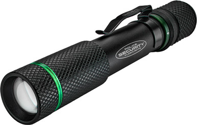 Police Security Flashlights Aura-RS Rechargeable Penlight Flashlight 260 Lumens Black