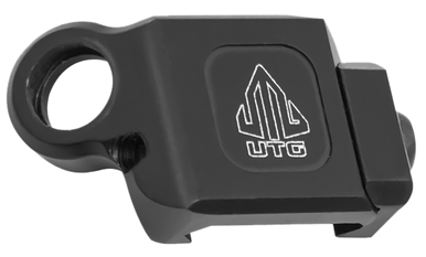 UTG TLSWPM01 Angled QD Sling Swivel Adaptor Picatinny Black Aluminum