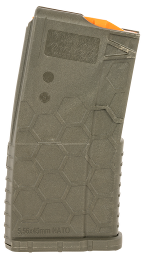 Hexmag HX1020AR15ODG Shorty  OD Green Polymer 10rd 5.56x45mm NATO for AR-15