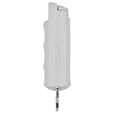 Sabre Red Keychain Pepper Spray Grey Hardcase with Quick Release Key Ring