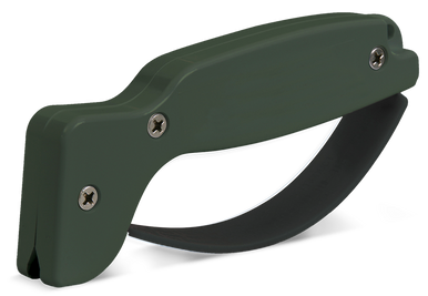 AccuSharp 008C Sharpener  Hand Held Hard Diamond Sharpener Ergonomic Olive Drab Handle