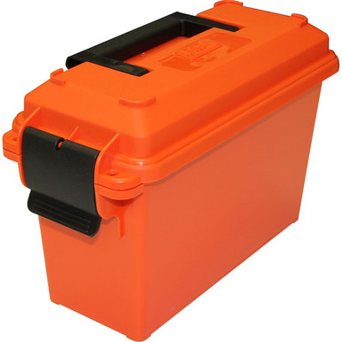 MTM Case-Gard AC30T35 Ammo Can Tall 30Cal Orange Polypropylene