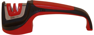 AccuSharp 052C Asian-Style Sharpener Fine Diamond, Ceramic Sharpener Red