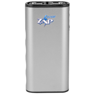 Personal Security Products Zap Edge Rechargeable USB Power Bank LED Stun Gun 950K Grey