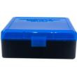 Berry's 95182 Ammo Box  38Special/357Mag Blue/Black Polypropylene 100rd