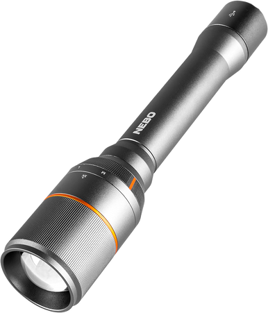 Alliance Consumer Group NEBFLT0018 Davinci 1000 Flashlight  Gray 100/400/1,000 Lumens White LED