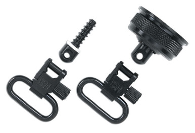 Uncle Mike's QD Swivels Remington 11-87 1 in. Cap Blued