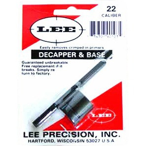 Lee Decapper & Base .22 Caliber