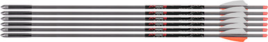 Axe Crossbows AX10003 Axe 440 Axe Bolts Gray/Orange/White 19" 6 Pack