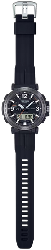 G-shock/vlc Distribution PRW6611Y1A Casio Pro Trek Black Size 145-215mm Features Digital Compass