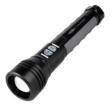 Police Security Flashlights Twin Power Flashlight 2000 Lumens Black