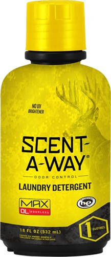 Scent-A-Way MAX Detergent Odorless 18 oz.