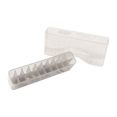 MTM Case-Gard J20L41 Slip-Top Ammo Box  Multi-Caliber Clear Smoke Polypropylene 20rd