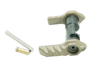Timber Creek Outdoors GAMBISSD Greyman Safety Selector Desert Aluminum