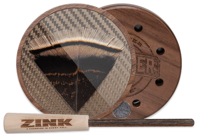 Zink Thunder Ridge Rocker Turkey Call Glass Pot Call