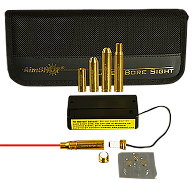 Aimshot MBSKIT3 Modular Rifle Boresighter Kit 243/308 Win/7.62x54mm Chamber Brass
