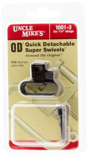 Uncle Mike's MO10013 Super Swivel  Blued 1.25" Steel Quick Detach