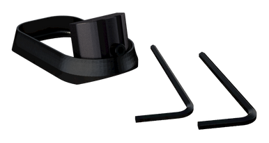 Rival Arms RA70G211A Two Piece Magwell  made of Aluminum with Anodized Black Finish for Glock 19 Gen4