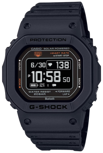G-shock/vlc Distribution DWH56001 G-Shock Move Series Fitness Tracker Black Size 145-215mm