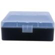 Berry's 15382 Ammo Box  38Special/357Mag Clear/Black Plastic 100rd