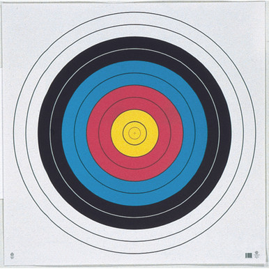 Maple Leaf Target Face FITA 10-Ring 60 cm. 25 pk.