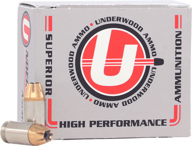 UNDERWOOD 380 ACP +P 90GR JHP
