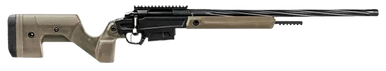 Stag Arms SABR02040001 Pursuit  6.5 PRC 3+1 22" Threaded/Fluted Sporter, Black Barrel/Rec, Tan OEM Hybrid Hunter Stock, TriggerTech Trigger, 20 MOA Scope Mount