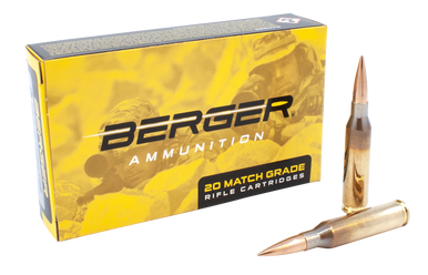 Berger Bullets 30020 Tactical Rifle 260Rem 130gr Hybrid Open Tip Match 20 Rounds