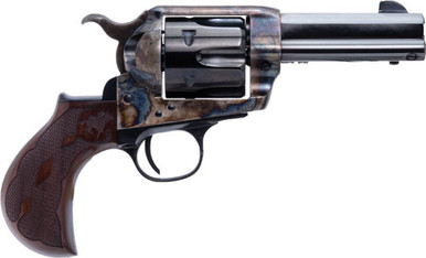 Cimarron El Malo 2 Handgun .45 LC 6rd Capacity 3.5" Barrel Silver with Walnut Grip