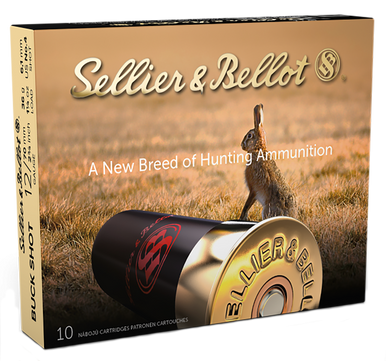 Sellier & Bellot SB12BSD Hunting  12Gauge 2.75" 27Pellets 1 1/4oz 4Buck Shot 10 Rounds