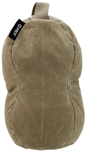 Mdt Sporting Goods Inc 108049-COY Traveller Shooting Bag Coyote Brown Nylon Webbing Straps 500D Cordura Fabric House Fill 1lb