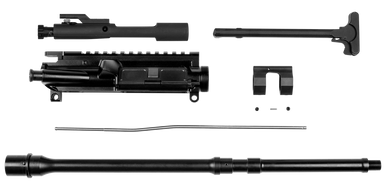 Alexander Arms KIT6516 Upper Parts Kits  6.5 Grendel 16" Black Cerakote Aluminum Receiver Stainless Steel Barrel for AR-15