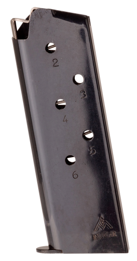Taurus 1911 Officer 6rd 45 ACP Blued Metal Magazine