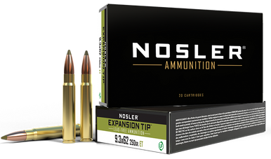 Nosler 40393 E-Tip  9.3mmx62Mauser 250gr E Tip Lead Free 20 Rounds