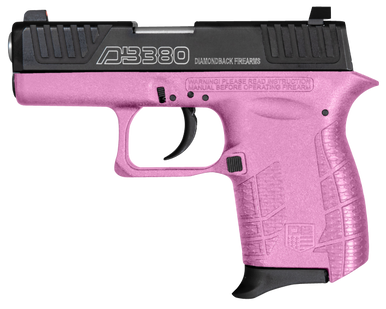 Diamondback DB380 Gen IV Pistol 380 ACP 28 in Pink 6 rd