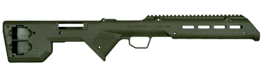 Desert Tech TRK22GRN TREK-22 Rifle Chassis OD Green Synthetic, Fixed Bullpup, Fits Ruger 10/22, 26.75" OAL