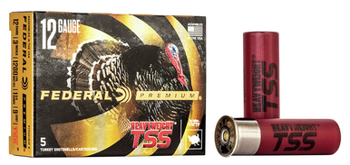 Federal Premium Heavyweight TSS Shotgun Ammo 12 Gauge 3 in. 1 3/4 oz. 9 Shot 5 rd.
