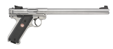 Ruger Mark IV Target, 22 LR, 21 LRin. Barrel, 10rd - Satin (40174)