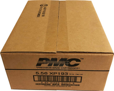 PMC X-TAC 5.56 NATO Rifle Ammo FMJ-BT 55 Grain