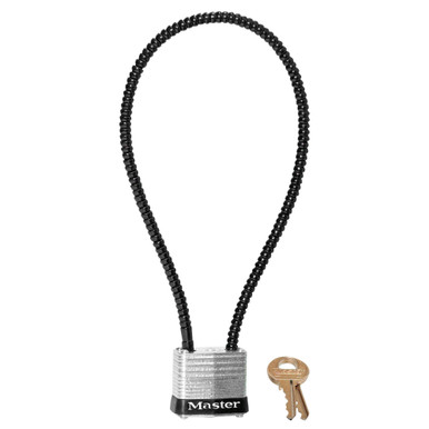 MasterLock Armored Cable Gun Lock Keyed Alike P250 14 Inch Pack of 4