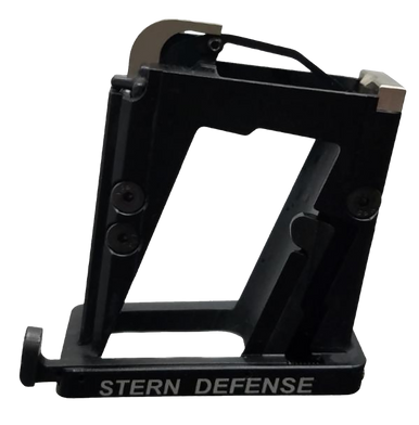 Stern Defense 001SDMAGADMP9AND40/P32  Mag-AD9 9mm/40 S&W Fits Sig P320/P250 Black Aircraft Grade Aluminum