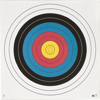 Maple Leaf Target Face FITA 10-Ring 80 cm. 12 pk.