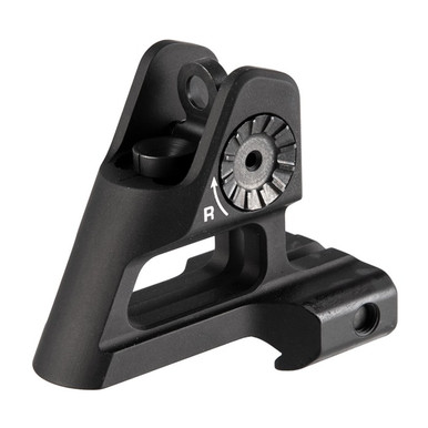 AR-15 PEAK FIXED IRON REAR SIGHT BLACK