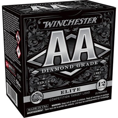 Winchester Ammo AADG12507 AA Diamond Grade 12Gauge 2.75" 1 1/8oz 7Shot 25 Per Box/10 Case