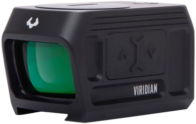 Viridian 9810051 RFX45  Black 1 x 24 mm x 15.5 mm 5 MOA Green Dot ACRO/Glock MOS