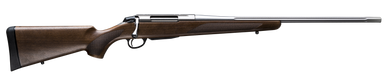 Tikka JRTXA78222MT T3x Hunter Full Size 6.5 Creedmoor 3+1 22.40" Matte Stainless Fluted Threaded Barrel, Matte Drilled & Tapped Stainless Steel Receiver, Fixed Oiled Walnut Wood Stock, Right Hand