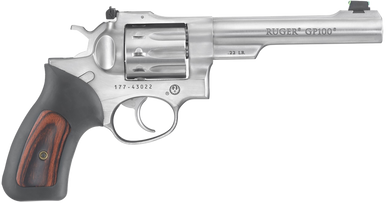 Ruger GP100 22 LR, 5.5in. Barrel, 10rd - Stainless (1757)