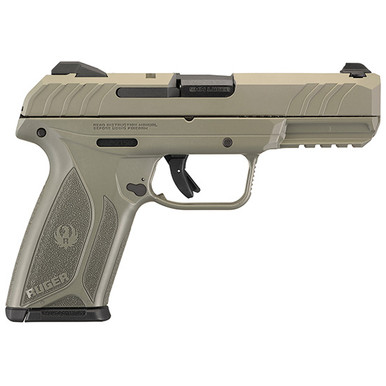 RUGER Security-9 9mm, 4in. Barrel, 15rd - Green (3827)