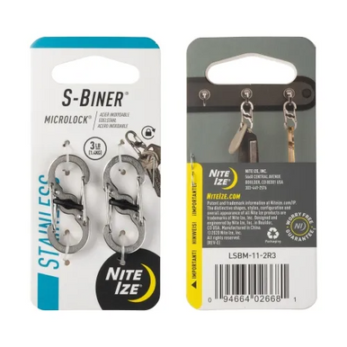 S-Biner Stainless Steel MicroLock - LSBM-11-2R3
