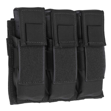 Tacshield T3603BK Universal Triple Pistol Triple Black 1000D Nylon